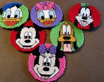 6 piece Disney coaster set