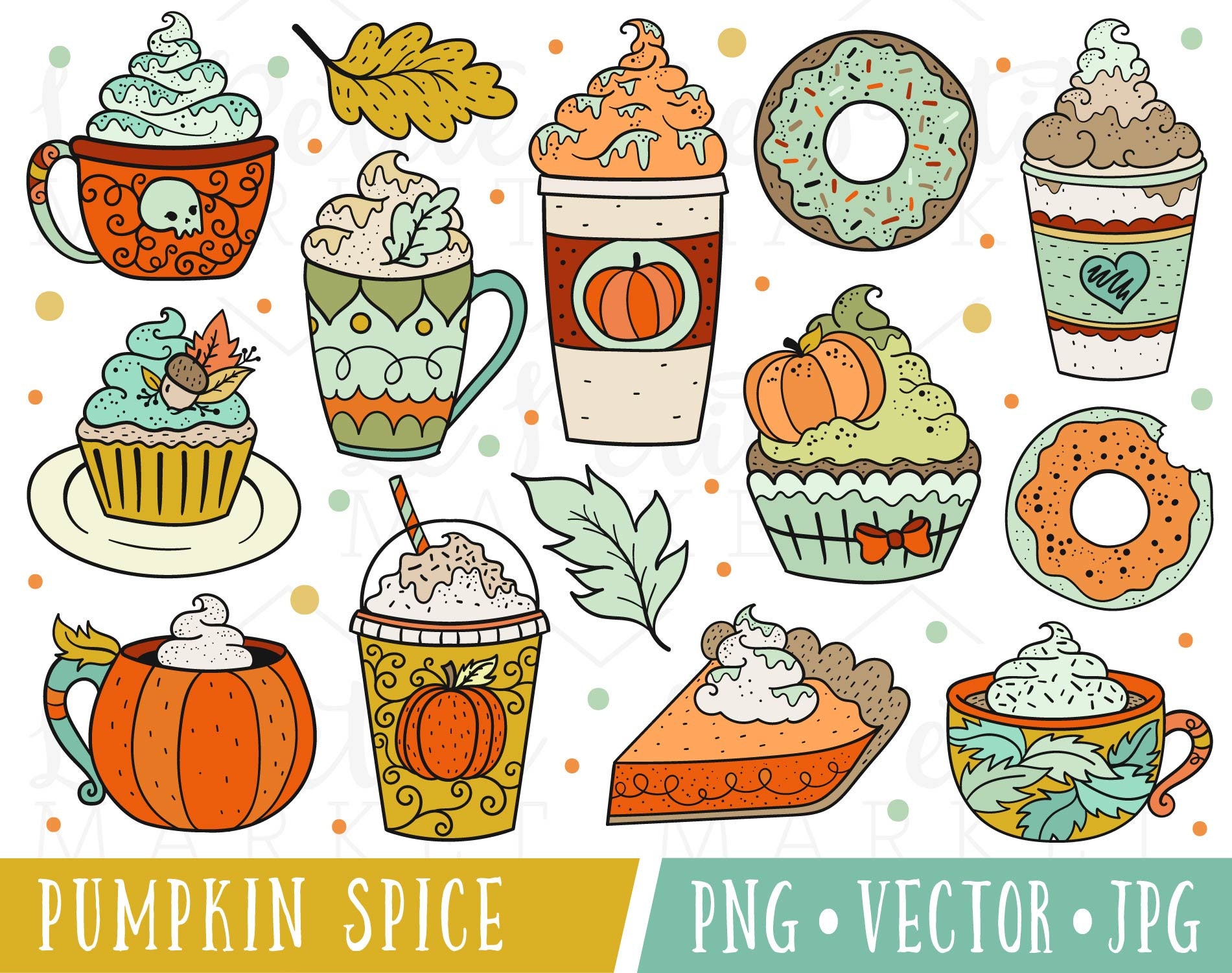 Download Cute Pumpkin Spice Clipart Images Pumpkin Spice Latte