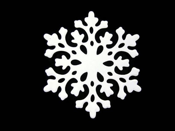 Extra Large Snowflake Die Cut Set of 8