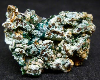 Dioptase Crystals -Malpaso Quarry, Argentina - Natural mineral specimen k1 eb
