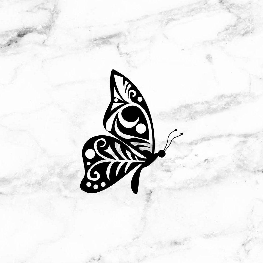 Butterfly car decal butterfly sticker Car window decal