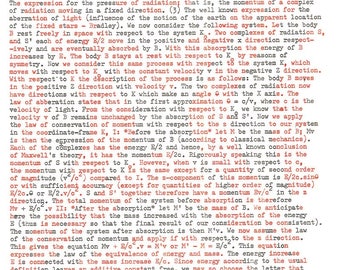 Derivation of E=mc2 - Print!