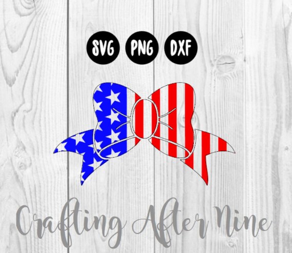 Download American Flag Bow SVG American Flag Svg 4th of July Bow svg