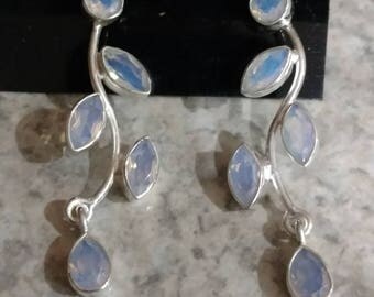 CLEARANCE *Opalite Vine Earrings