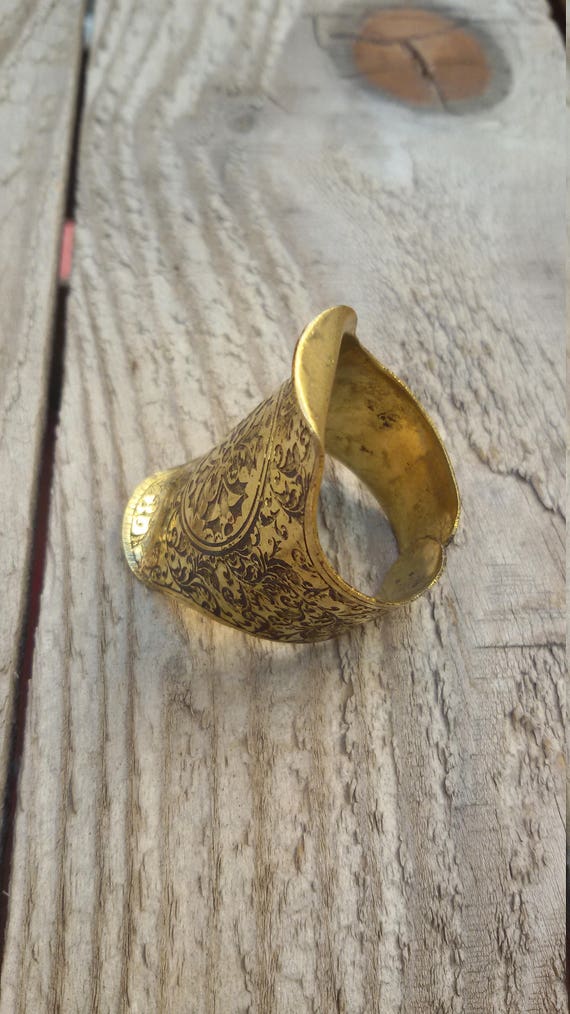 Men brass ring brass boho ring for men brass ring for men