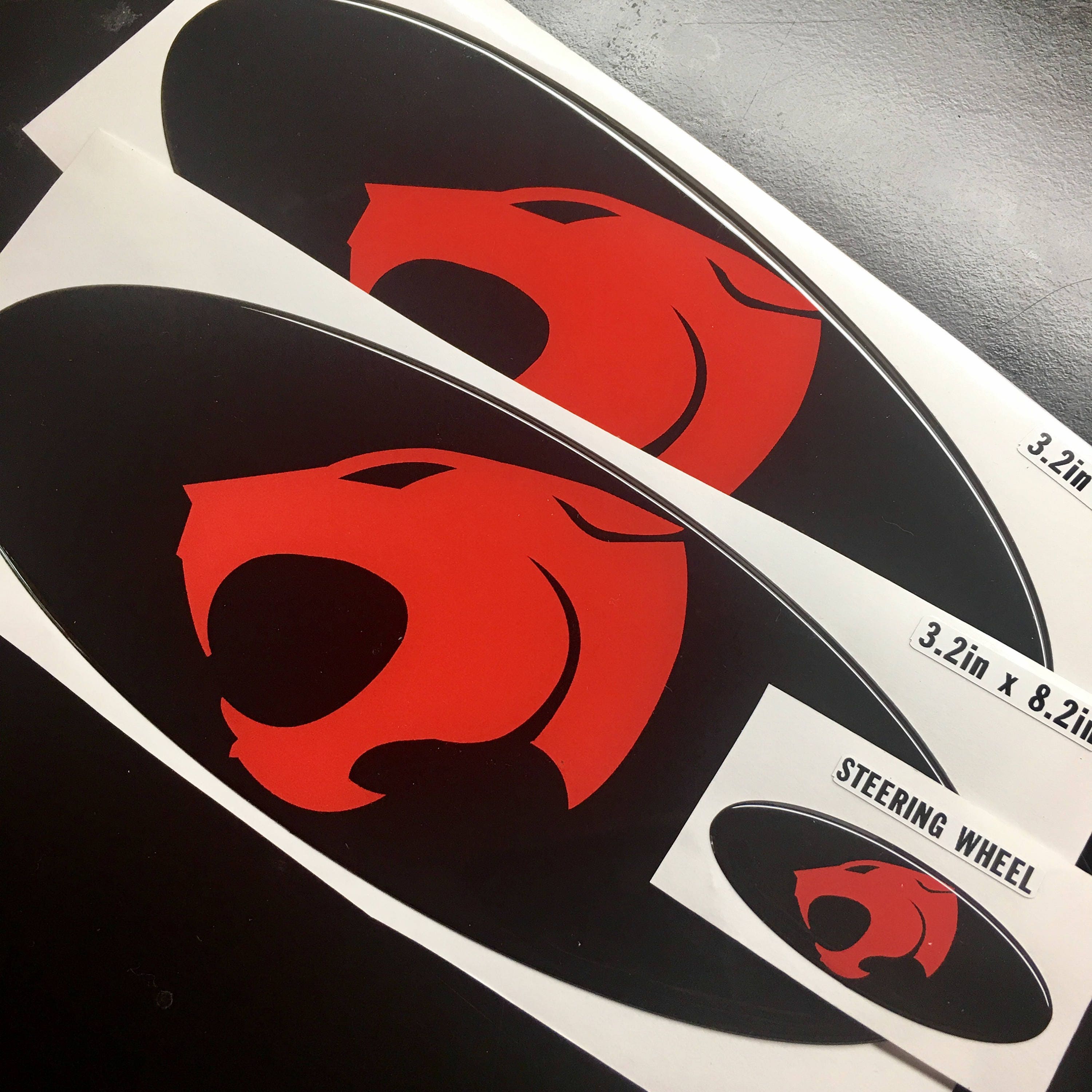 Thundercats DOMED Ford emblem overlays 3M™ F-150 F-250 F-350