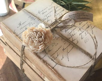 French Script Unbound Paris Decor Country Uncovered Rustic Wedding French Script Unbound Paris Decor Country Uncovered Rustic Wedding
