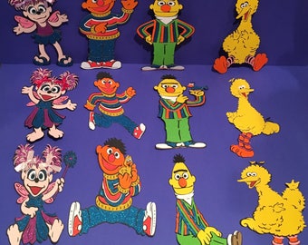 Sesame street cutout | Etsy