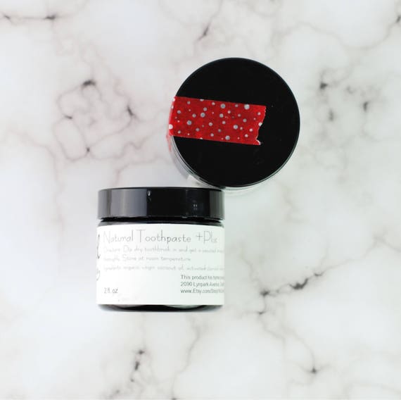 Natural Toothpaste Plus Charcoal Toothpaste Baking Soda