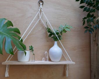 Macrame shelf | Etsy