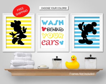 Disney bathroom | Etsy Disney bathroom | Etsy
