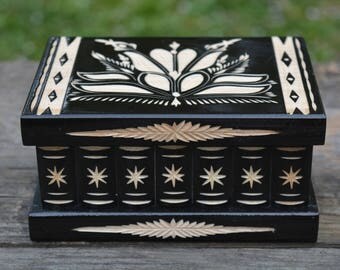 Personalized puzzle box, jewelry box, home decoration decor idea, birthday gift unique ideas, wedding gifts for women, secret compartment