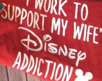 I work to support my wifes disney addiction