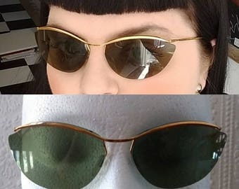 Genuine Vintage 1950s Cateye Sunglasses