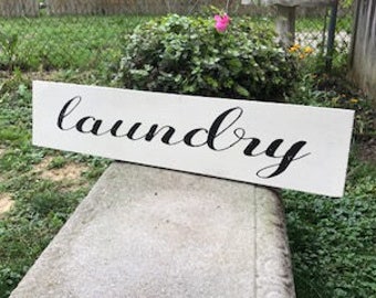 Laundry Room Decor, Laundry Sign, Wood Sign, Farmhouse Sign, Laundry Room Wood Sign, Laundry Room Sign, Rustic Sign, Clearance Sign