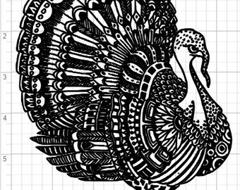 Download Turkey 3D Mandala Svg Free - Layered SVG Cut File - High ...