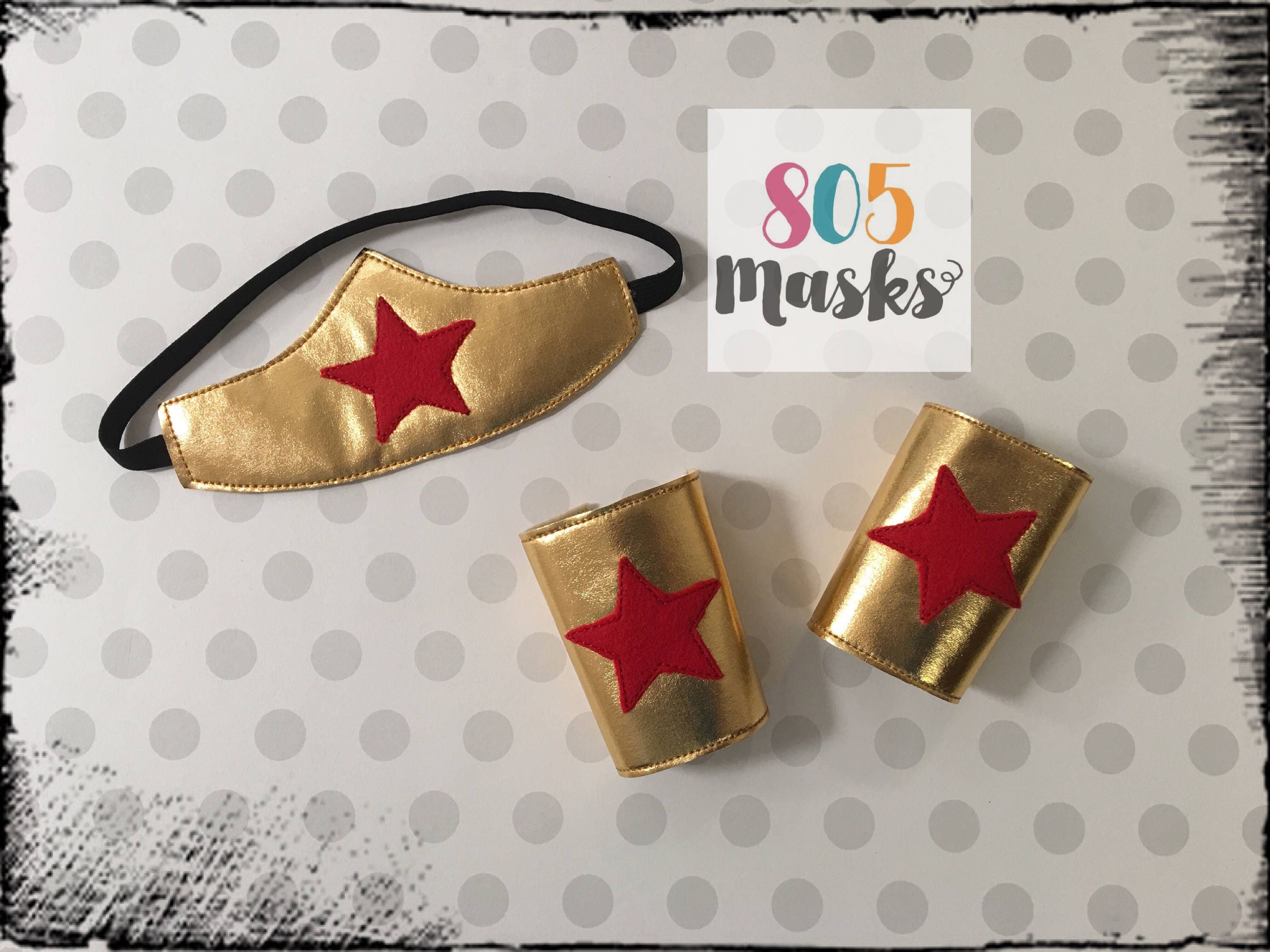 Printable Wonder Woman Arm Bands