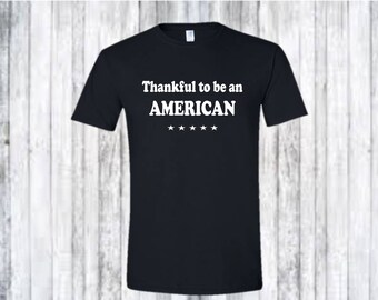 Thankful to be an American