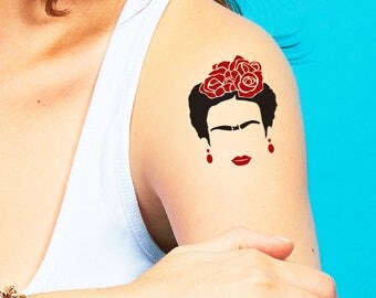 Temporary Tattoo - Frida Kahlo Cejas - Set of Two