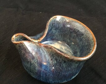 Handmade Pottery Egg White & Yolk Separator