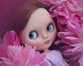 Nia•Ooak custom Blythe doll original Takara Prima dolly Ashlette