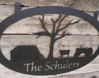 Farm Sign, Custom Farm Sign, Ranch Sign, Cow Sign, Cattle decor, Cow Decor, Gift for dad, Ranch Decor, Gifts for Him, Gate Sign, Farmhouse