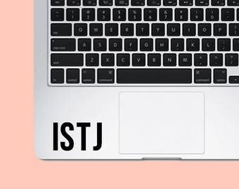 ISTJ Decal Sticker - Myer's-Briggs Decal - Laptop Decal - Laptop Sticker - Macbook Sticker - Vinyl Sticker - Car Decal - iPad Decal