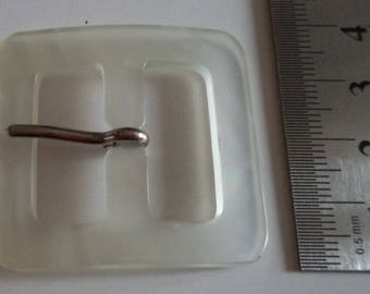 earring square width of the loop 2.5 cm