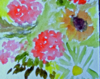 WATERCOLOR FLOWERS WATERCOLOUR FLOWERS