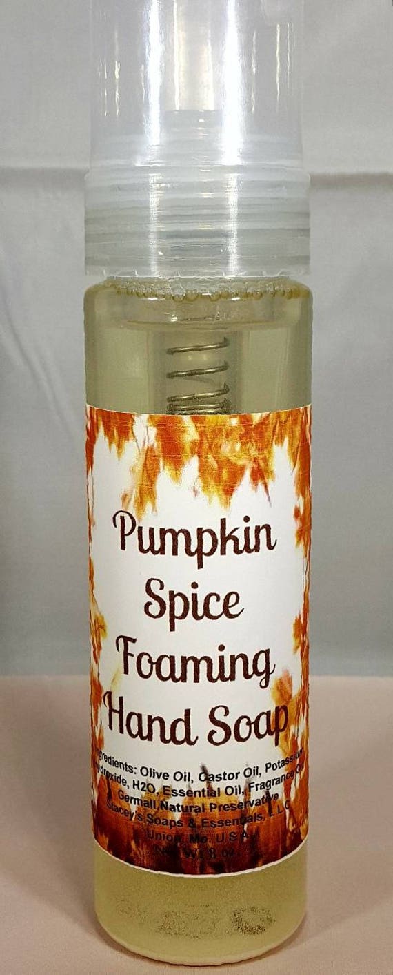 Pumpkin Spice Foaming Hand Soap