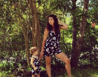 Mommy and Me outfit, mommy & me rompers, matching outfits, mommy and me matching romper