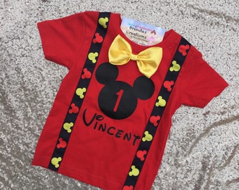 Mickey mouse Birthday Shirt, Mickey Mouse Birthday outfit, Mickey Mouse Shirt, Mickey, Mickey mouse customized birthday shirt, mickey mouse