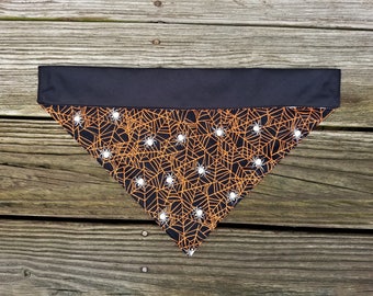 Spiderweb Halloween Dog Bandana