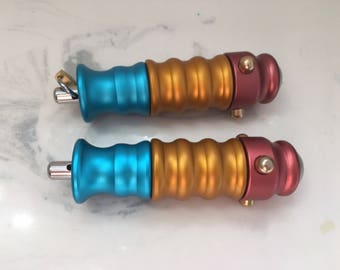 Slave Non-Removable Butt Plug - Prong Style Anal Pear