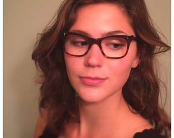Vintage 1950's Midcentury Glasses Geek Wayfayer Cateye