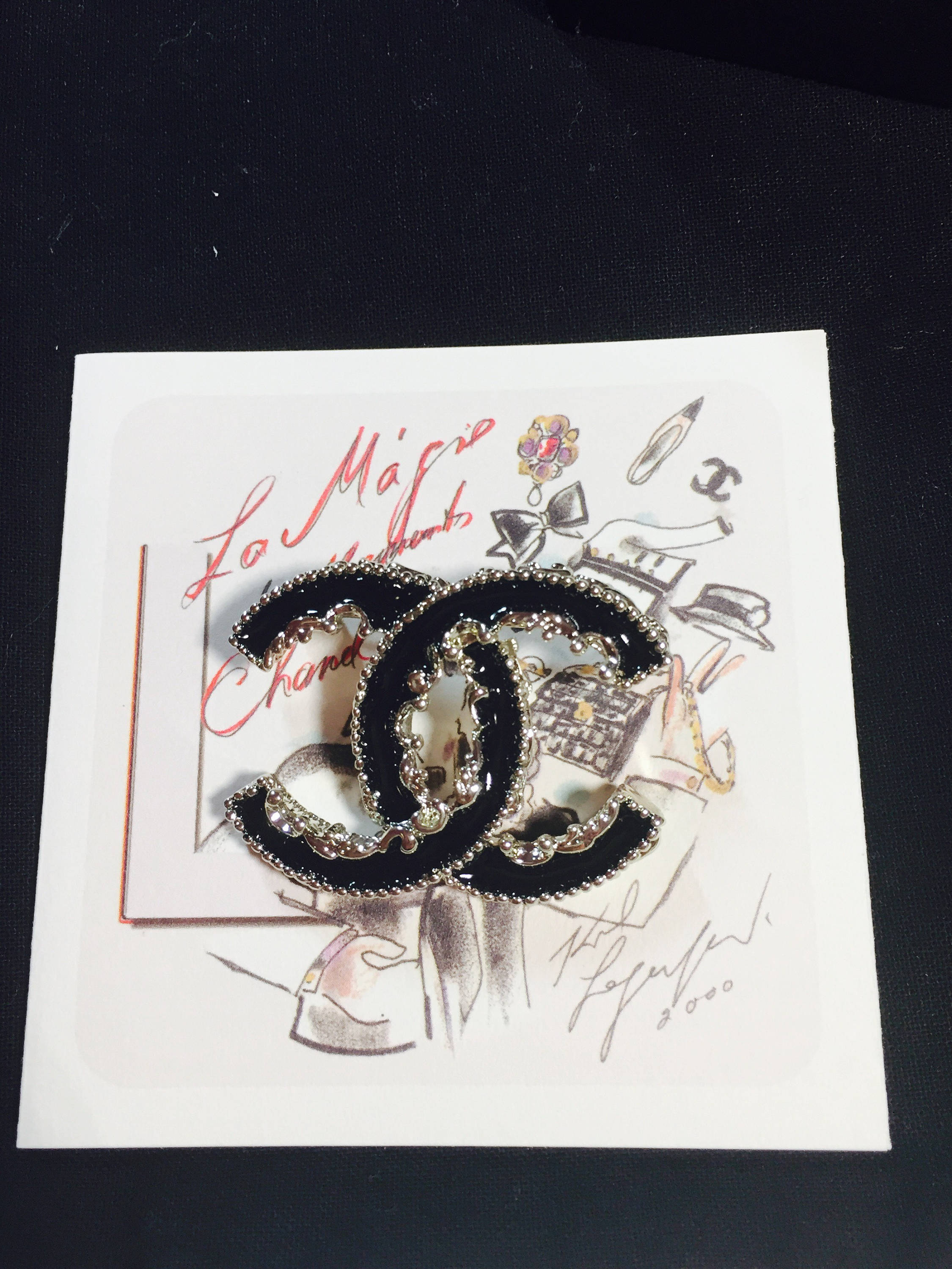 On saleNew classic cc brooch Chanel inspired