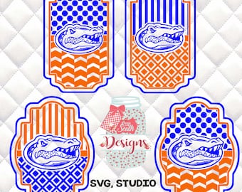 Florida Gators SVG, Silhouette studio bundle - 4 design download
