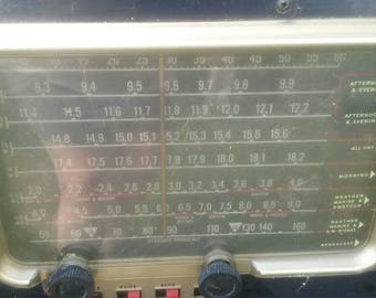Vintage Zenith Transoceanic Shortwave Radio