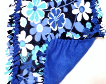 Doll Blanket - Doll Accessory - Baby Doll Bedding - Baby Doll Blanket - Doll Lovey - Baby Lovey - Flower Decor - Infant Lovey - Playtime
