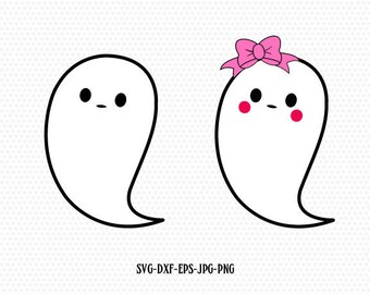 Ghost svg, cute ghost svg, cool ghost svg, Boo Svg, Bootiful SVG, halloween svg ,CriCut Files svg jpg png dxf Silhouette cameo