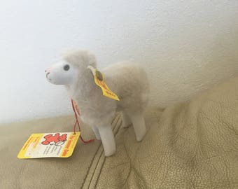 vintage stuffed sheep