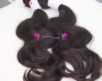 100% Virgin Unprocessed Human Hair Extensions | Ocean Body Wave Texture