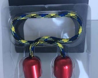Paracord Buddy Aluminium Begleri,red,blue,black,golden,550 paracords