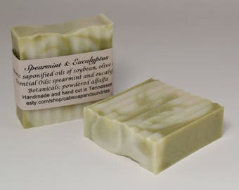 Spearmint and Eucalyptus Soap