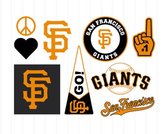 INSTANT DOWNLOAD - San Francisco Giants Svg, San Francisco Baseball Clipart, San Francisco Giants Cut Files, Baseball Clipart, Baseball Svg