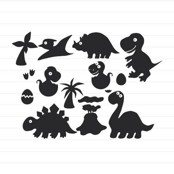 INSTANT DOWNLOAD Dinosaur Svg Dinosaur Svg Bundle Dinosaur