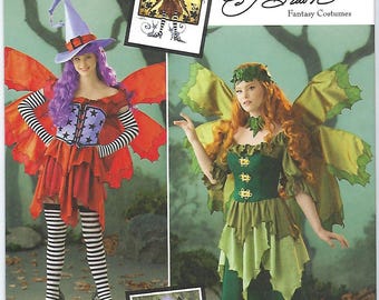 Simplicity 1550 (R5) - MISSES Fairy Costume / Sizes 14, 16, 18, 20, 22