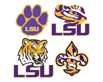 LSU svg, LSU Tigers svg, NFL svg, American football svg, svg files for cricut, svg for silhouette, vector cut files, svg png eps dxf