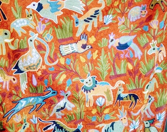 Amazing silk hand embroidered wall hanging