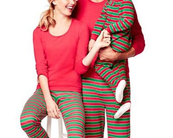 Personalised Family Christmas Pyjamas, Christmas Pajamas, Custom Family Christmas Pajamas, Girls , Boys,